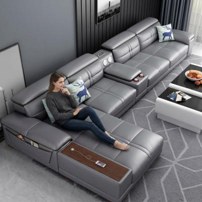 Ecksofas Ecksofa L-form Polster Sofa Sofas Relax Sitz Möbel Wohnlandschaft Couch