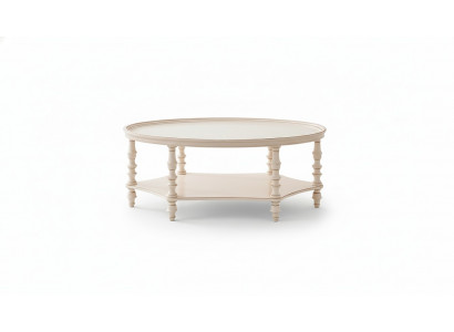 Ovaler Couchtisch Wohnzimmer Design Luxus Beistelltisch Holz Tisch