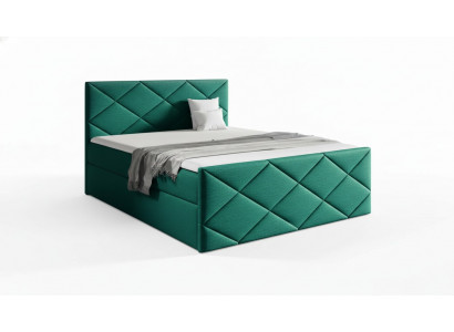 Bett Bettkasten Boxspringbett 180x200 Schlafzimmer Design Doppel Modern