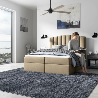 Schlafzimmer Design Doppel Hotel Luxus Bett Bettkasten Boxspringbett 180x200 Neu