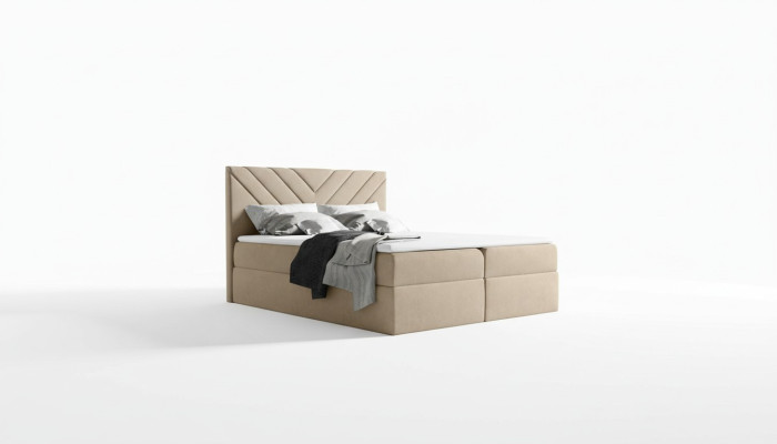 Bett Bettkasten Boxspringbett Doppel Hotel Modern Bettkasten Betten Schlafzimmer
