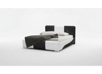 Bett Bettrahmen Schlafzimmer Design Doppel Hotel Modern Stoff 160x200 Betten Neu