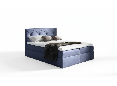 Modern Bett Schlafzimmer Betten 200x200 Boxspringbett Textil Design Doppel