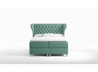 Bett Chesterfield boxspring möbel betten king size samt hotel neu schlafzimmer