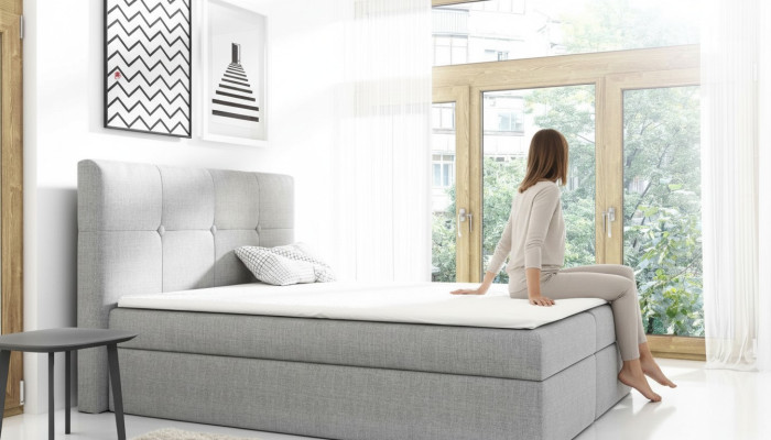 Boxspringbett Design Doppel Hotel Modern Bett Schlafzimmer Betten 160cm