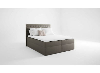 Bett mit Bettkasten Boxspringbett Zeitgenössisch Doppel Hotel 160cm Schlafzimmer