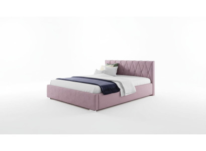 Bett Bettrahmen Polsterbett Betten Doppel Hotel 180x200 Schlafzimmer Rosa Möbel