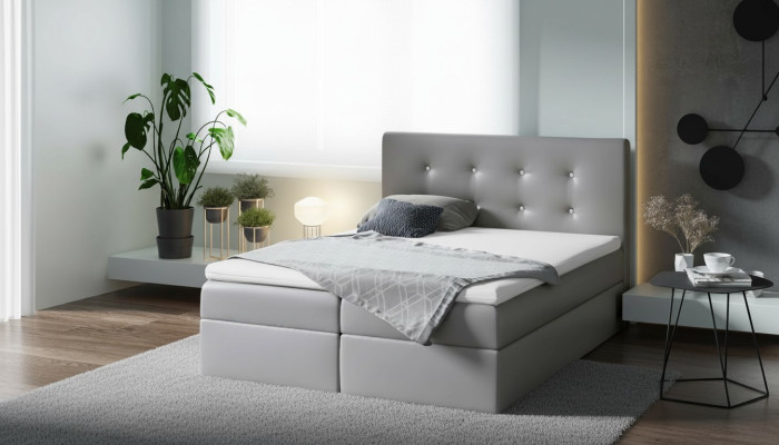 Boxspring Bett Doppel Hotel Möbel Betten Schlafzimmer Einrichtung big 200x200