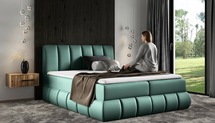 Bett mit Bettkasten Ehebett Betten Boxspringbett Doppelbett Polsterbett Hotel