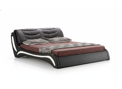 Designer Bett Schlafzimmer Betten Leder Hotel Luxus Polster Italienische