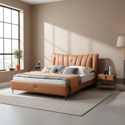 Doppelbett Ehebett Designerbett NEU 180x200cm Designer Polsterbett Bett
