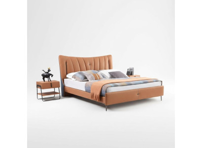 Doppelbett Ehebett Designerbett NEU 180x200cm Designer Polsterbett Bett