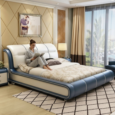 Design Stoff Möbel Hotel Grüne Betten Schlafzimmer Luxus Boxspring Bett
