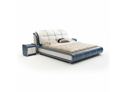 Design Stoff Möbel Hotel Grüne Betten Schlafzimmer Luxus Boxspring Bett
