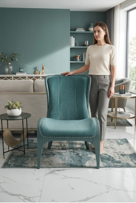 Polster Gastro Stühle Sessel Design Lounge Club Stuhl Esszimer Lehn Relax