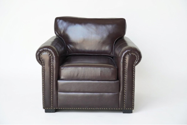 Design Sessel Leder Luxus Fernseh Couch 1 Sitzer Sofa Relax Polster Lounge Neu
