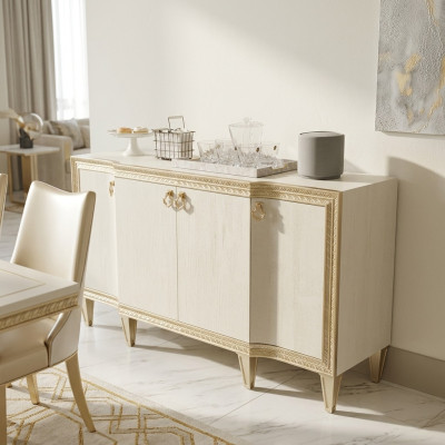 Kommoden Luxus Schränke Side Low Board Edel Holz Design Konsole Schrank Kommode
