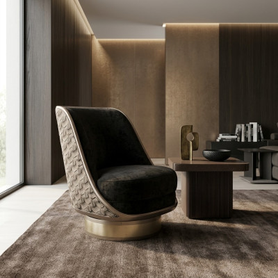 Lehnstuhl Relax Polster Stuhl Sessel Design Wohnzimmer Stühle Esszimer Lounge