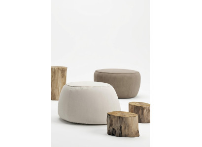 Sitzhocker Hocker Pouf Puff Sitzpouf Fußhocker Ottomane Samt 50x67m Textil