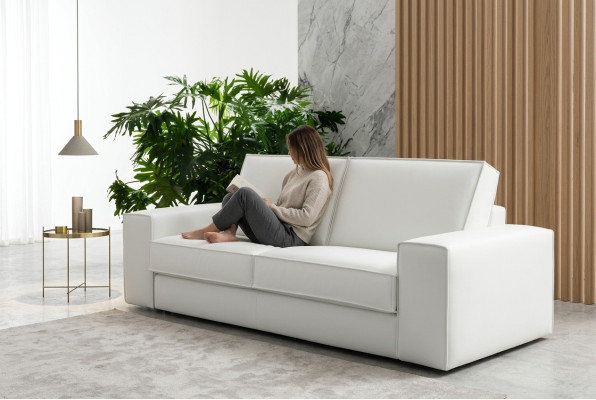 Sofa 3-er Sofa Couch Polster Lounge Club Couchen Sofas Design Möbel Italienische