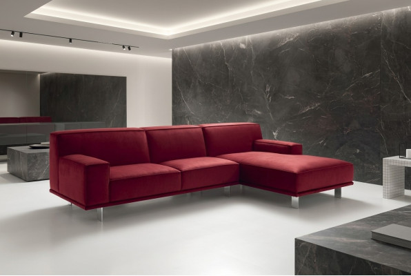 Wohnlandschaft Sofas Eckcouch Textilpolster Design Ecksofa Couch Sofa alfitalia