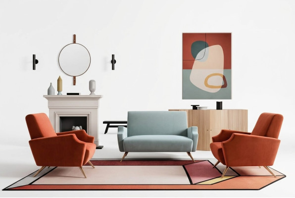 Sofagarnitur 2+1+1 Sitzer Sofa Sitz Couch Polster Garnitur Moderne Couchen Neu