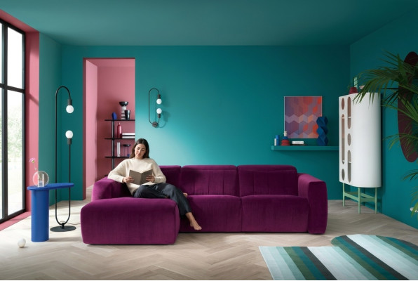 Couchen Design Ecksofa Wohnzimmer Eckcouch Couch Sofa LForm Wohnlandschaft Möbel
