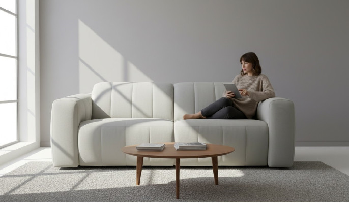 Sofas Zimmer Möbel Grau Sitz Dreisitzer Couch Polster Design Sofa Moderne 3er