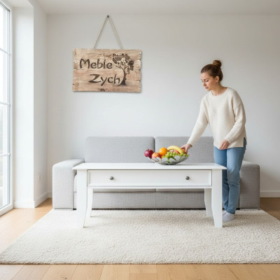 Landhaus Wohnzimmer Tisch Couchtisch Handarbeit Echt Holz Sofa Beistell Tische