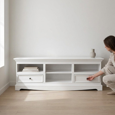 Lowboard tv Möbel Schränke Sideboard rtv Kommode tv Schrank Landhaus Lowboards