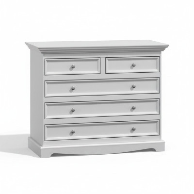Landhaus Kommode Holz Anrichte Hoch Schrank Schränke Sideboard Kommoden Möbel