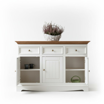 Massive Kommode Schrank Anrichte Sideboard Möbel Kommoden Holz Schränke Landhaus