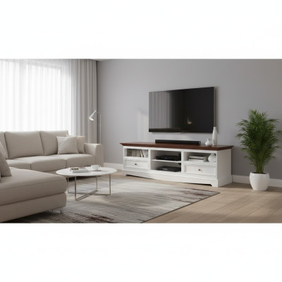 Design Sideboard Schrank Kommode Kommoden Low Board Regal Wohnzimmer rtv holz