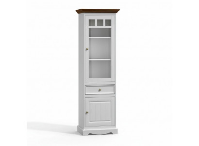 Schrank Kommode Vitrine Kolonial Stil Möbel Sideboard Anrichte Vitrine Holz Neu