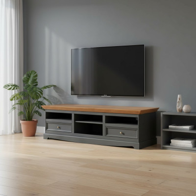 Echtholz kommoden massive holz möbel schränke rtv sideboard kommode schrank neu