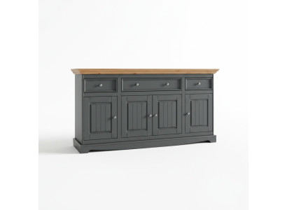 Möbel Echtholz Schränke Anrichte Kommoden Massive Kommode Sideboard Schrank Neu