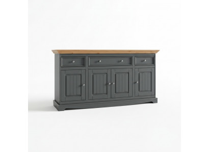 Möbel Echtholz Schränke Anrichte Kommoden Massive Kommode Sideboard Schrank Neu
