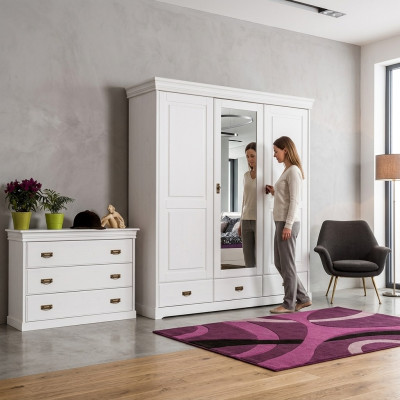 Schränke Kleider Schrank Waschraum Hochglanz Kleiderschränke Möbel Wohnen Holz