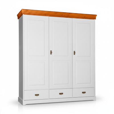 Kleiderschränke Landhaus Garderobe Kleiderschrank Holzschrank xxl Schrank Regal