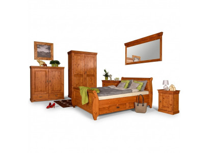 Design Luxus Doppel Hotel Betten Schlafzimmer Holz 180x200cm Bett Polster