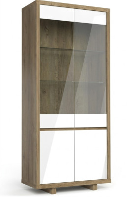 Moderne Vitrine Kommoden Vitrinen Kommode Vitrinenschrank Glas Schrank Schränke
