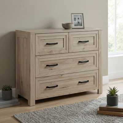 Holz Klassisch Design Kommoden Kommode Schrank Hochschrank Anrichte Schubladen