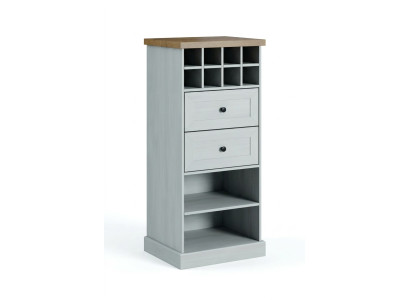 Landhaus Weiss Schrank Kommode Lowboard Anrichte Holz Buffet Kommoden Sideboard
