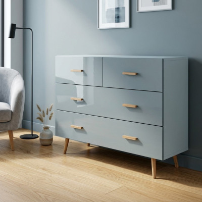 Kommode Holz Design Schrank Kommoden Modern Schränke Möbel Anrichte Holz Neu
