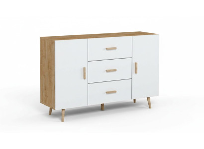 Kommode Regal 140cm Schränke Regale Aufbewahrung Hochglanz Neu Kommode Sideboard