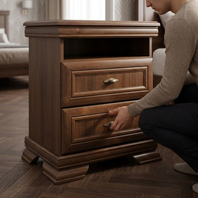 Nachtkonsole Tisch Beistell Nachtkonsolen Deko Nachttische Nachtschrank
