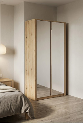 Kleiderschrank Holzschrank Modern Schlafzimmer Schränke Holz Möbel Einrichtung