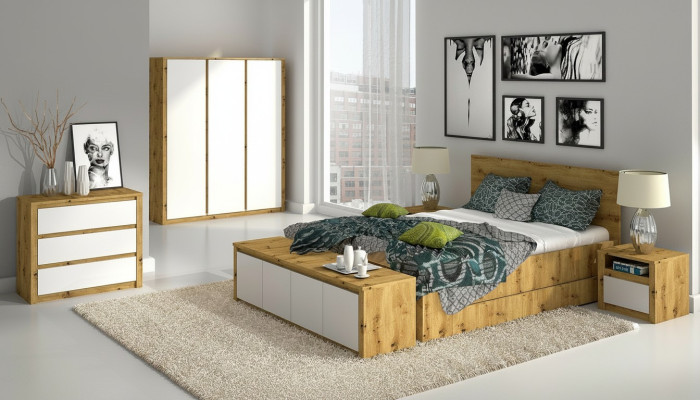 Design Schlafzimmer Luxus Bett Nachttisch Kommode 6tlg Schlafzimmer Set Hotel