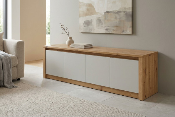 Kommoden Holz Schränke Sideboard Kommode Anrichte Schrank Möbel Neu Lowboard
