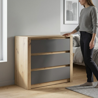 Schrank Holz Luxus Regal Wohn Zimmer Designer Kommode Anrichte Side Low Board